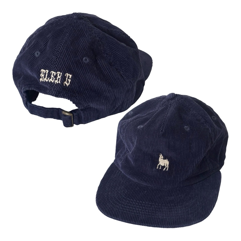 Rare Alex G embroidered corduroy dad hat